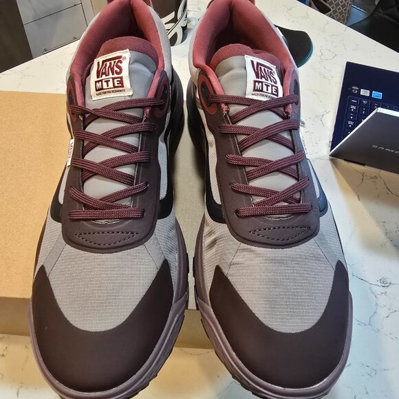 VANS MTE CROSSPATH VN000CVU7YO BITTER CHOCOLATE Mens Size 13 Hiking Trail NEW - Picture 3 of 12